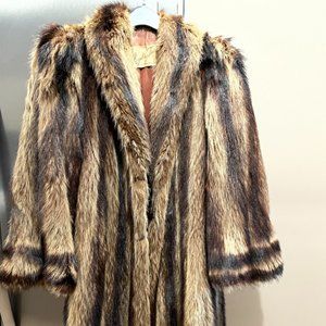 Vintage Racoon Coat